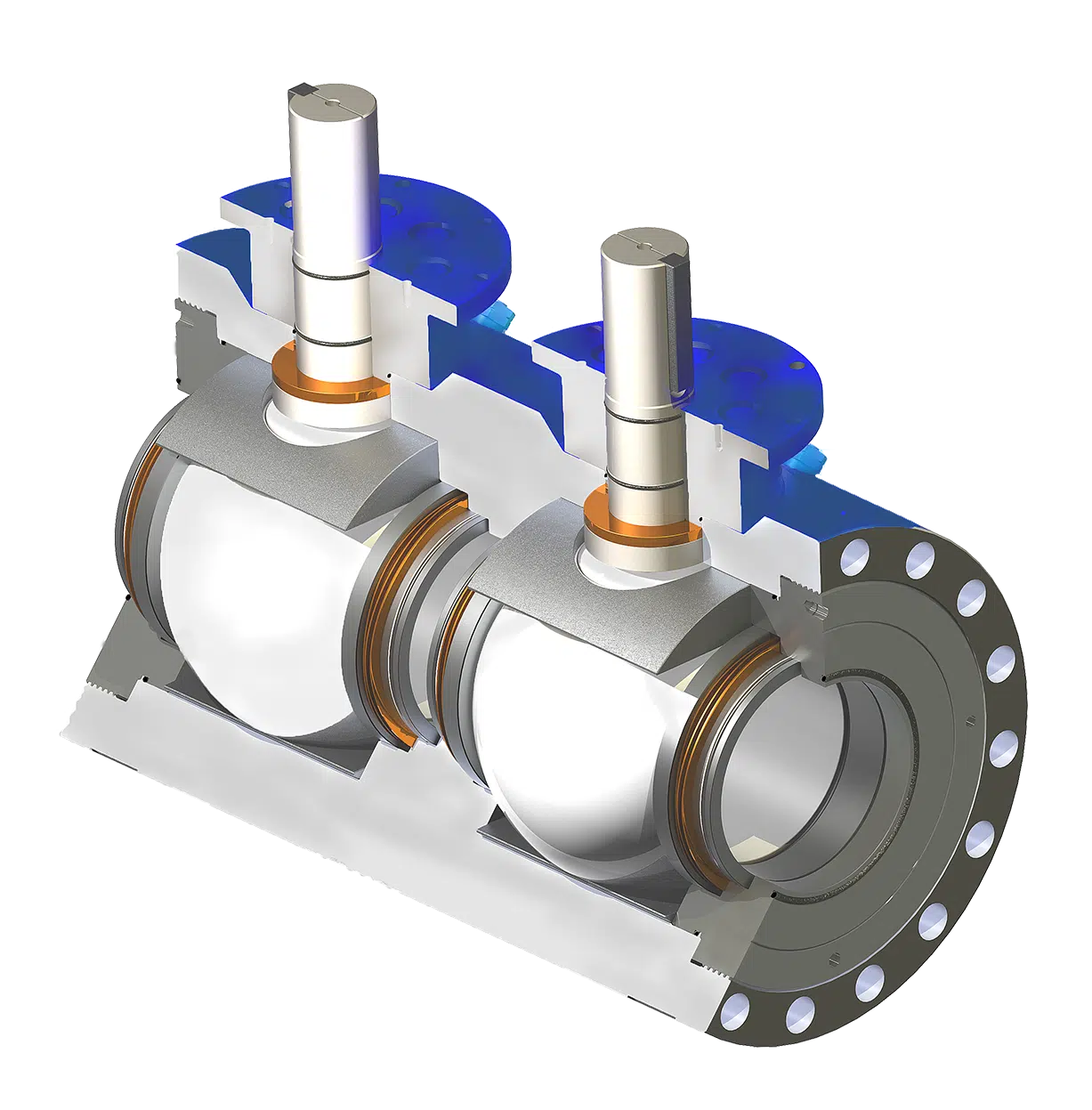 Model D DOUBLE TRUNNION Ball