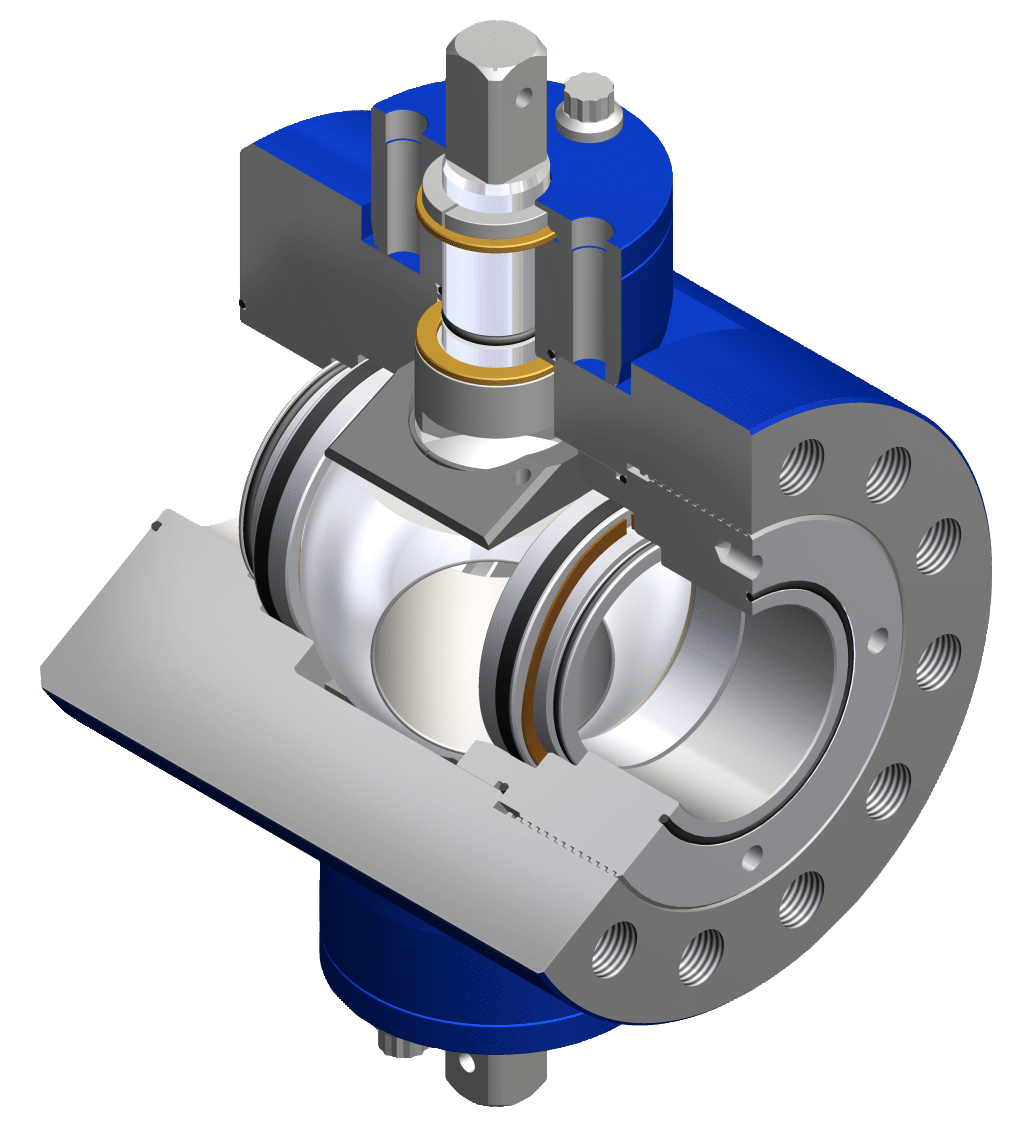 CORTEC Subsea Double Stem Ball Valve