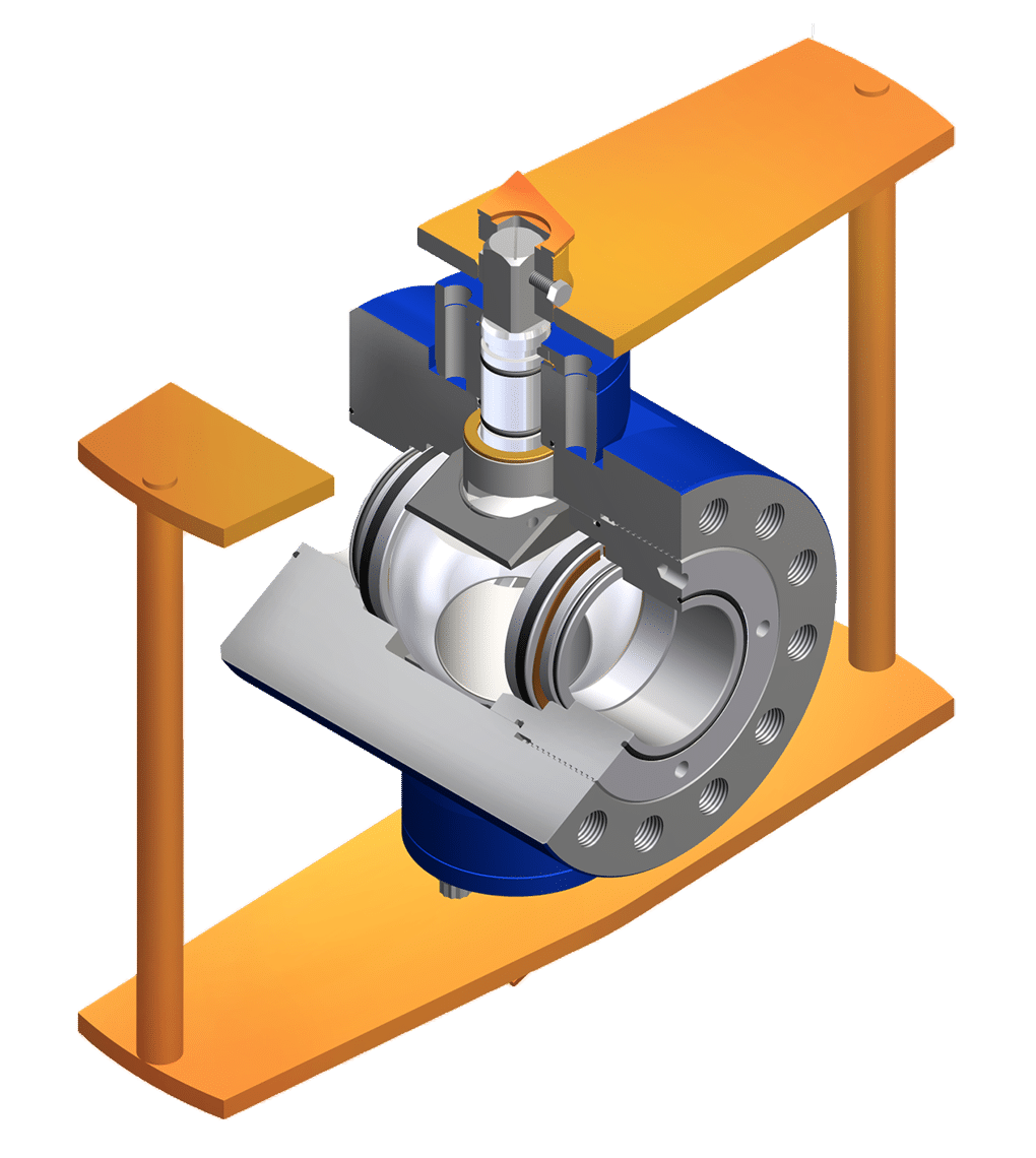 CORTEC Subsea Valve with Knock Over Handle