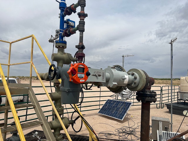 CORTEC production choke in the field.