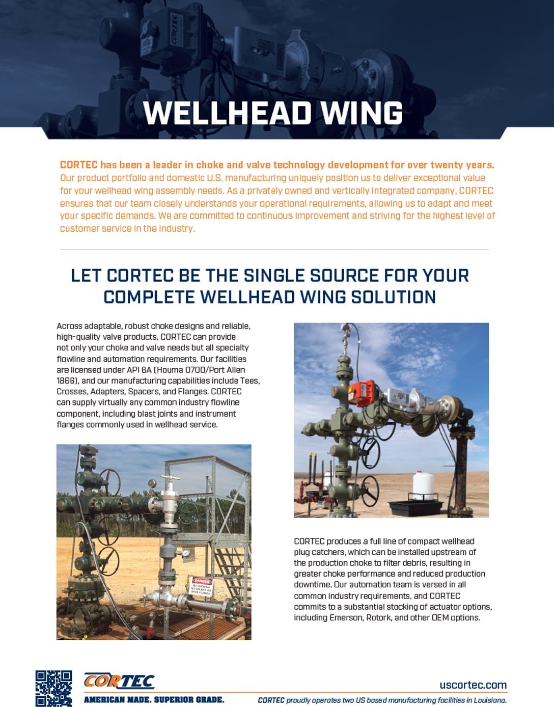 Wellhead Wing