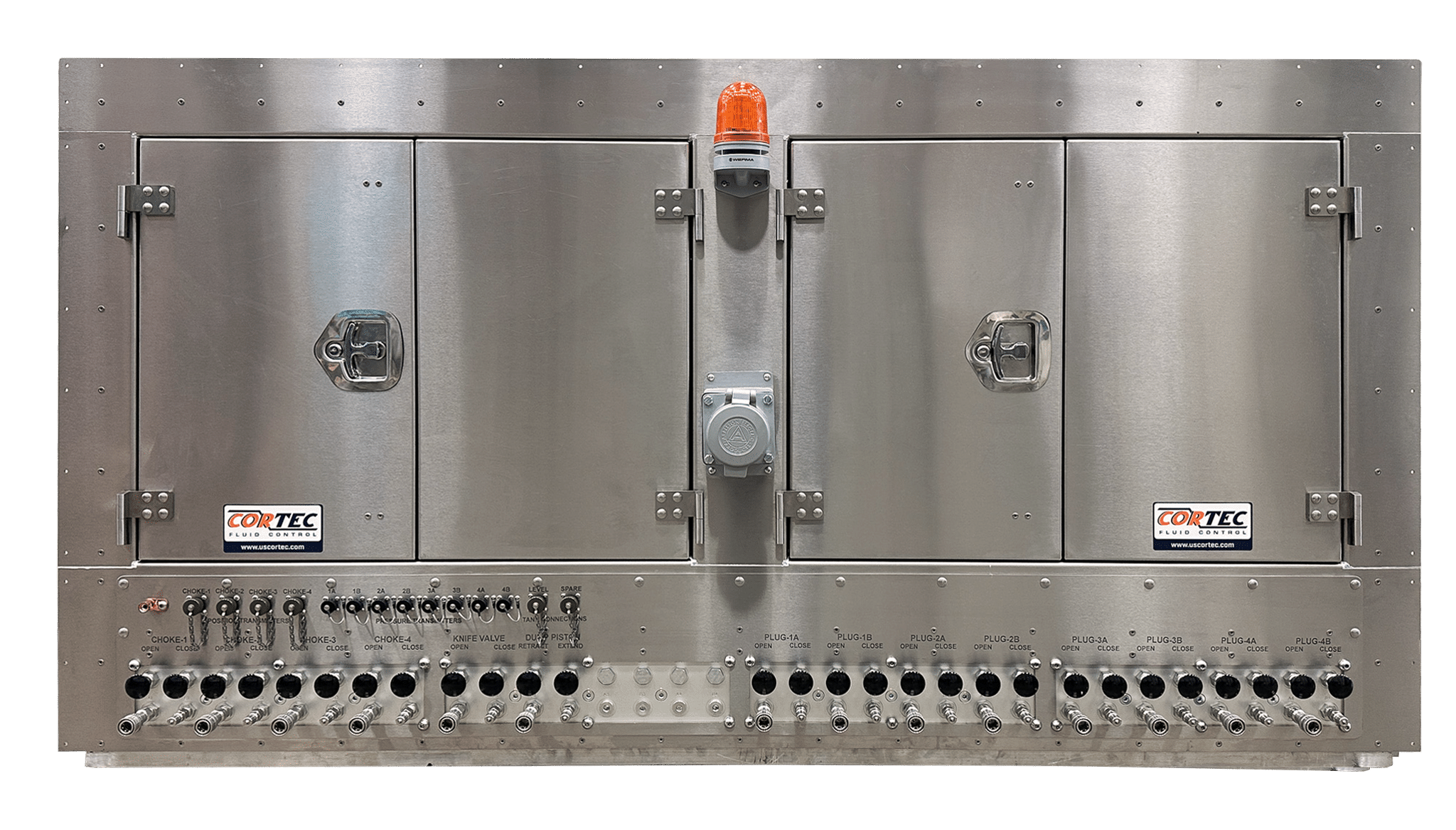 CORTEC Sand Trap Dump Console Connections