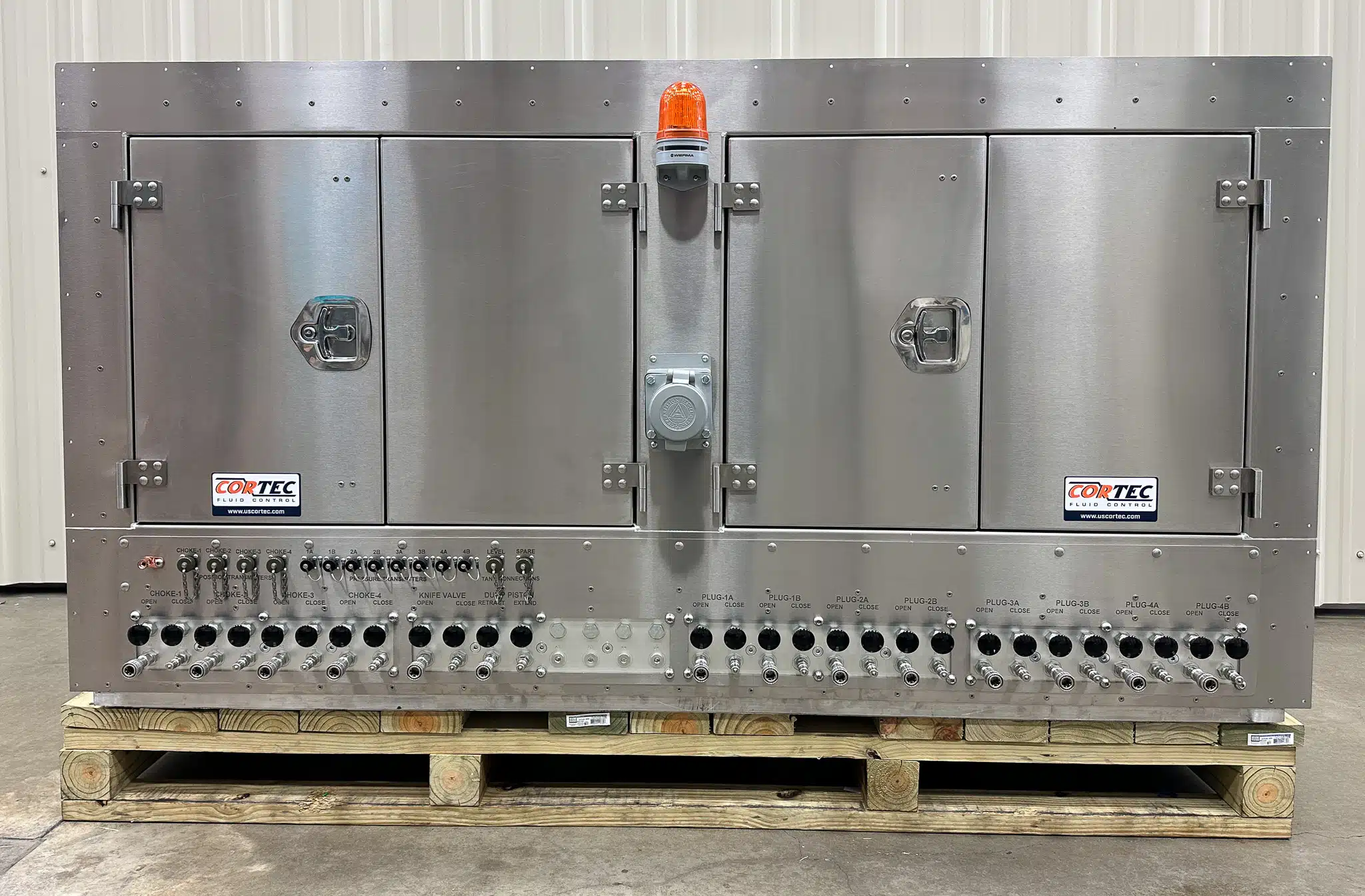 CORTEC Sand Dump Control System Console
