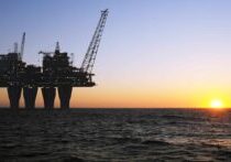 Offshore Platform silhouette