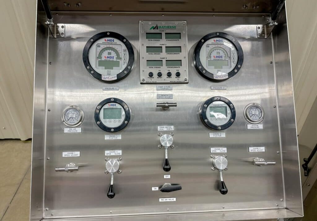 API 16C Dual Choke Control Panel System